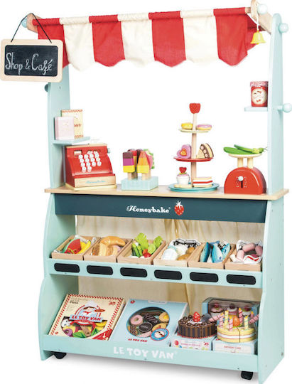 Le Toy Van Shop & Cafe Wooden for 3+ Years 122 cm