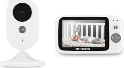 Wireless Baby Monitor with Camera & Screen 3.5" with Lullabies