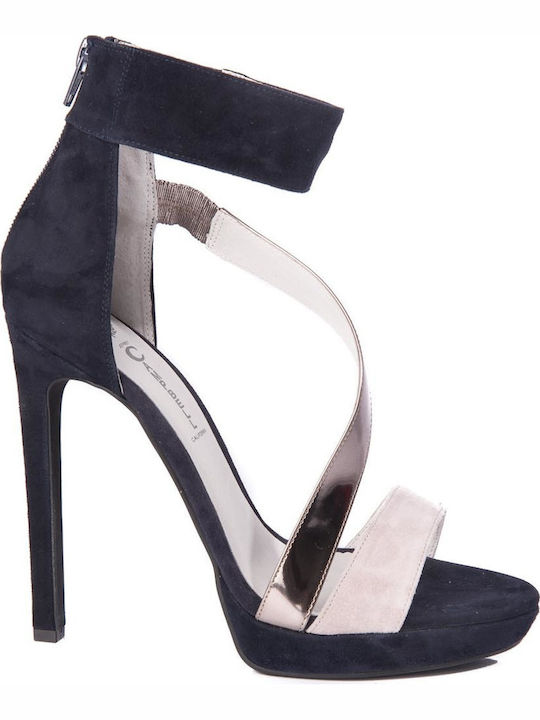 Jeffrey Campbell Sachet Sandale Albastru marin Jeffrey Campbell Sachet Sandale Albastru marin