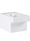 Grohe Cube Pure Guard Bidet Wandbehang 38x56.5cm Weiß