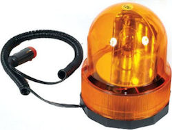 Autoline Auto-Leuchtturm 12V 215cm mit Orange Beleuchtung