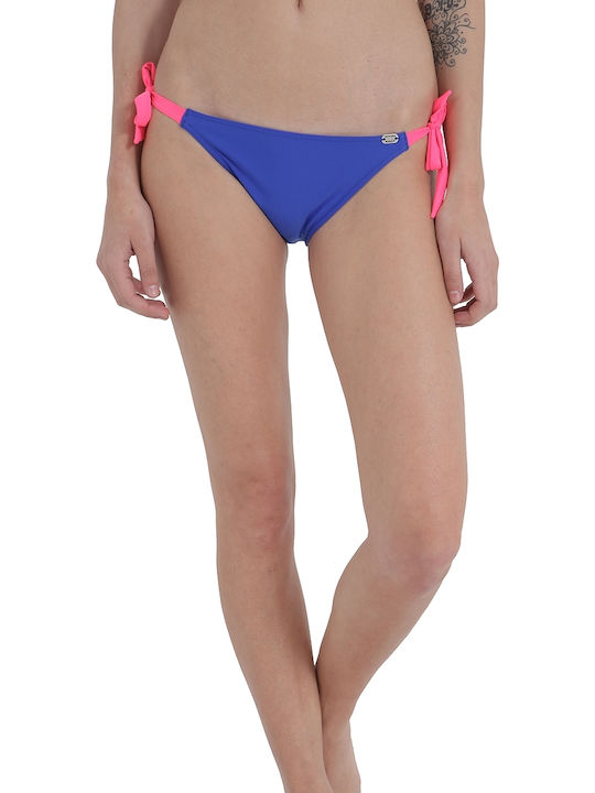 Banana Moon Biba Sound Bikini Slip mit Schnürchen Blau