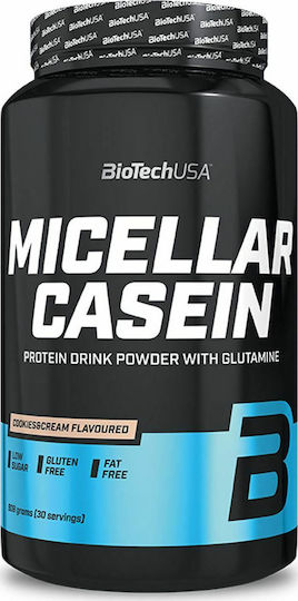 Biotech USA Micellar Casein Glutenfrei mit Geschmack Schokolade 908gr