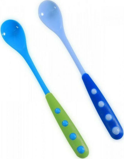 Lorelli Baby Set with Spoons 1023046 made of Plastic for 0+ months Blue 2pcs
