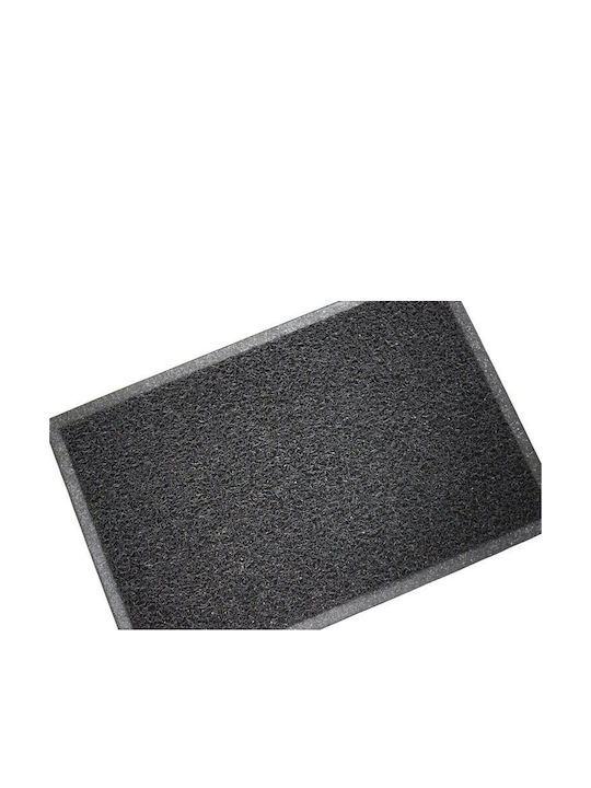 Eurofil Non-Slip Doormat Luxor Μαύρο 90x120εκ. 12mm Thickness