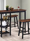 Dining Room 3pcs 108x48cm