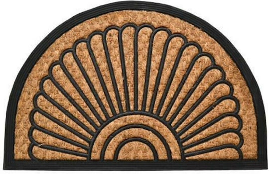 Ankor Fußmatte Eingang Halbkreisförmig aus Kokosnussbaum Beiges-Schwarz 60x40cm 761159 Beiges-Schwarz Ankor Fußmatte Eingang Halbkreisförmig aus Kokosnussbaum Beiges-Schwarz 60x40cm 761159 Beiges-Schwarz