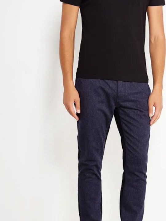 Pepe Jeans Sloane Ανδρικό Παντελόνι Chino Με Slim Εφαρμογή Μπλε