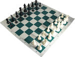 Σκάκι Αναδιπλούμενο Ρολό με Πιόνια 50x50cm