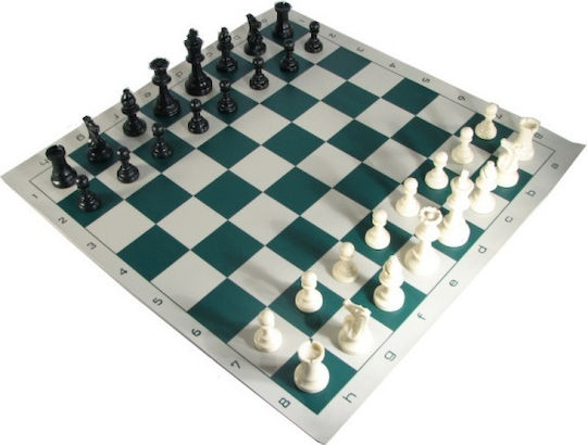 Chess Folding Roll with Pawns 19.5x19.5cm