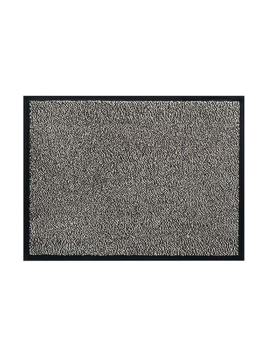 Sdim Carpet with Non-Slip Underside Doormat Paris 003 Black-White 90x150cm