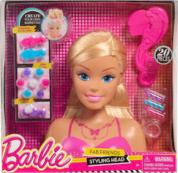 Giochi Preziosi Barbie Fashionistas Makeup & Styling Head (Various Designs) 1pc