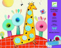 Djeco Collage Ζωάκια for Children 3++ Years