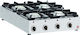 North GAS E24 LPG Cooktop Quadruple 25.8kW 62.5x70x16cm