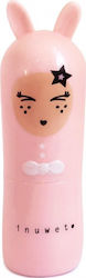 Inuwet Bunny Lip Balm For Kids Peach 3.5gr
