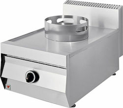 North Wok 70A Tabletop Commercial LPG Burner with 1 Hearths 13kW 40x70x45cm