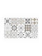 Douceur d'Intérieur Rectangular Kitchen Mat with Anti-slip Underlay Brown 45x75εκ.