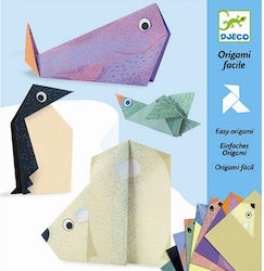 Djeco Origami Κατασκευή Οριγκάμι Πολικά Ζώα