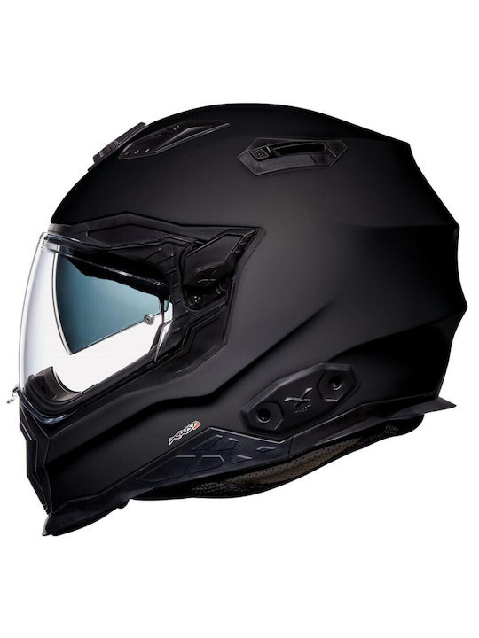 Nexx Черен мат Мотоциклетна каска Full Face DOT / ECE 22.05 1550гр с Sunvisor