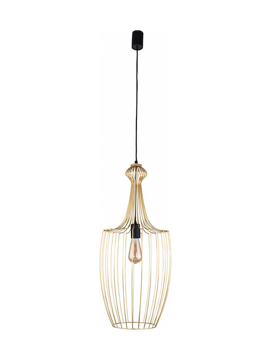 Nowodvorski Luksor Pendant Light Single-Light for Socket E27 Gold