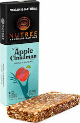 Nutree Riegel Rohe / Energie mit Apfel & Zimt Kein Zuckerzusatz (1x60gr) 60gr