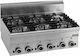 MBM Minima 600 G6S6 Εστία Υγραερίου Εξαπλή 17.55kW 100x60x27cm