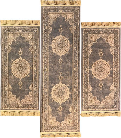 Ragolle Σετ Χαλιά Κρεβατοκάμαρας Da Vinci Καφέ 57174-4646 3τμχ