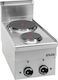 MBM Minima 600 E26 Electric Cooktop Double 4.1kW 40x60x27cm