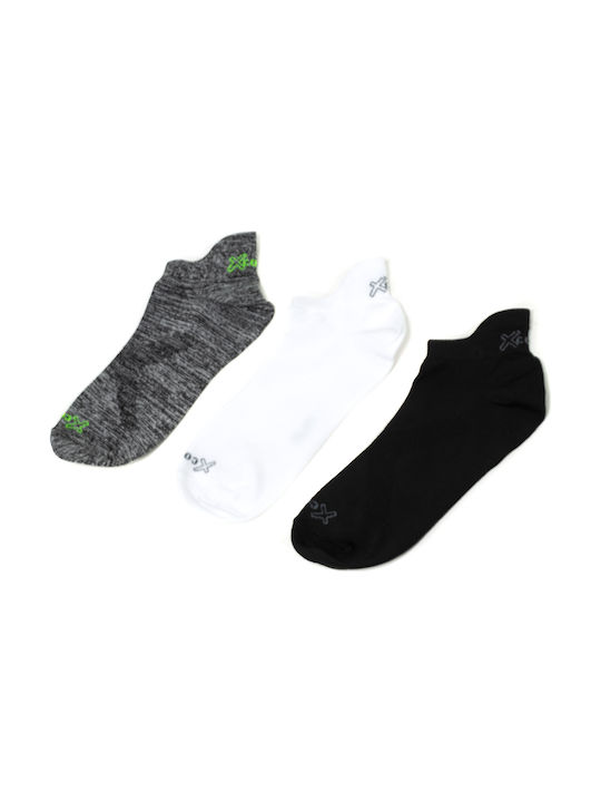 Xcode Ultra Lite Αθλητικές Κάλτσες Πολύχρωμες 3 Ζεύγη