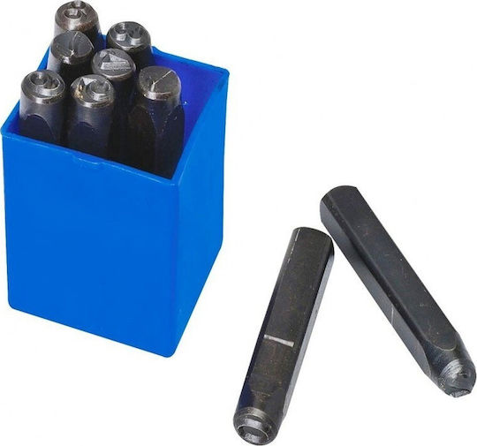 Donges Numere de lovire 3mm 30-535003-0 Litere ciocănite Seturi de unelte de mână 9buc