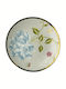 Laura Ashley Heritage Cobblestone Πιάτο Γλυκού από Πορσελάνη Μπλε με Διάμετρο 12cm