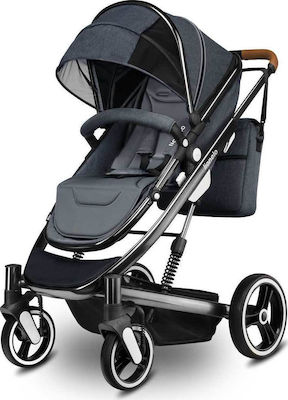 Lionelo Πολυκαρότσι Mari 2 in 1 Verstellbar 2 in 1 Baby Kinderwagen Geeignet ab 6+ Monaten Gray