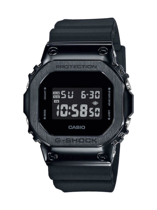 Casio G-Shock Digital Watch Battery with Black Rubber Strap