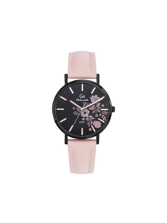 Go Girl Only Girl Only Watch with Pink Leather Strap