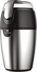 IQ Elektrischer Kaffeemühle 200W mit einer Kapazität von 70gr Silber IQ Elektrischer Kaffeemühle 200W mit einer Kapazität von 70gr Silber