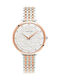 Pierre Lannier Eolia Watch with Pink Gold Metal Bracelet