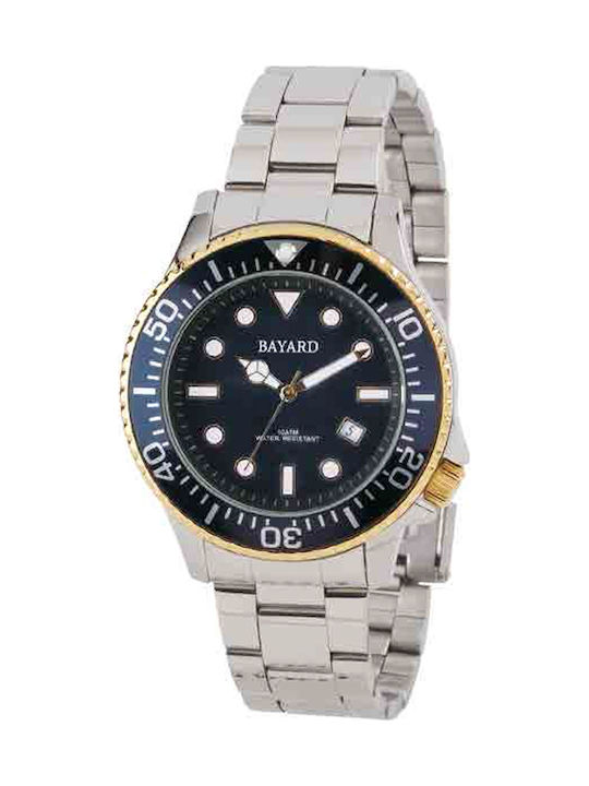 Bayard Uhr Batterie mit Metallarmband