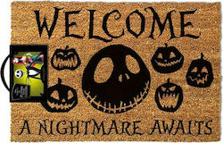 Pyramid International Πατάκι Εισόδου από Κοκοφοίνικα Nightmare Before Christmas - A Nightmare Awaits Μπεζ 40x60εκ. GP85256 Μπεζ