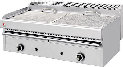 North LPG Commercial Water Grill 18kW 100x51x43cm