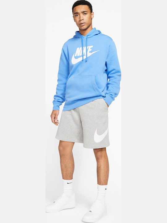 Nike Αθλητική Ανδρική Βερμούδα Γκρι