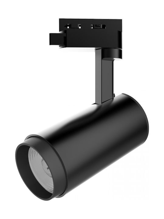 Elvhx Single LED Cool White Spot in Black Color
