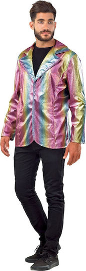 Disco Jacket Metallic Carnival Accessory Polychrome