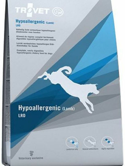 Trovet Hypoallergenic LRD 3kg Dry Food for Adult Dogs with Lamb and Rice
