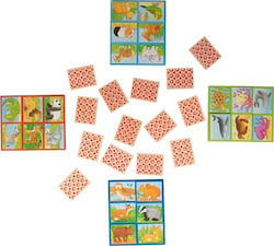 Goki Board Game Lotto Ζώων for 3-5 Players 3+ Years Old 56786 (EN)