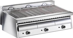 Vrettos Artemis 3 Natural Gas Commercial Water Grill 31.5kW 121x69x34cm