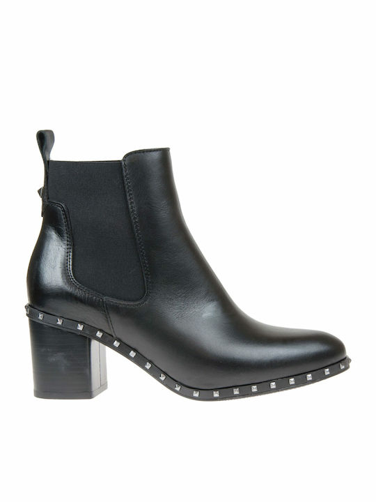 Alpe Leather Women's Chelsea Boots Black