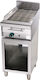 Sergas WG1 Grill LPG Wasser 9kW mit Basis & Abmessungen 47x65x94cm