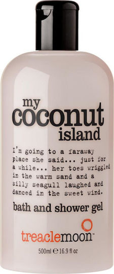 Treaclemoon My Coconut Island Αφρόλουτρο σε Gel με Γλυκερίνη Ενυδατικό 500ml