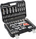 Yato Set de chei tubulare și clichet 1\2" & 1\4" 108buc