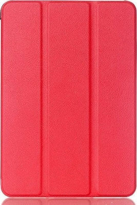 Tri-Fold Flip Cover Piele artificială Roșu (Galaxy Tab S6 10.5)